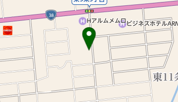 ラーメン元気の地図画像