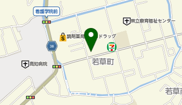 マルトクラーメン (若草店)の地図画像