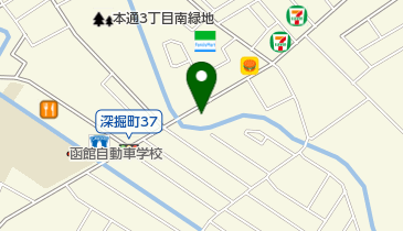 函館麺や 一文字 (花園店)の地図画像