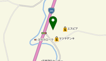 街道拉麺 めん道の地図画像