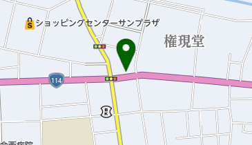 なみえ肉食堂の地図画像