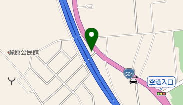 ラーメン若大の地図画像