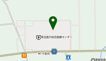 健康レストラン鴨田の地図画像