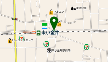 くじら食堂 (nonowa東小金井店)の地図画像