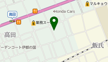 鯛らーめん 穂と花の地図画像