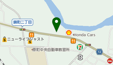 楽楽中華 あじくらの地図画像