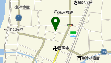 キッチン富士の地図画像