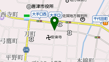 まる八ラーメンの地図画像