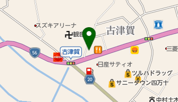 丸源ラーメン (四万十店)の地図画像