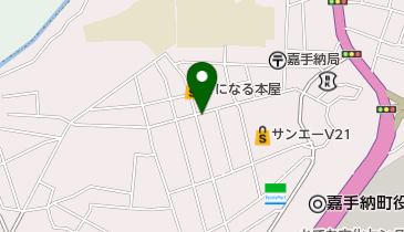 八茶坊の地図画像