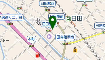 麺屋 一角の地図画像