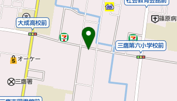 豚骨ラーメン 力!の地図画像