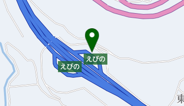 えびのパーキングエリア(下り線)の地図画像