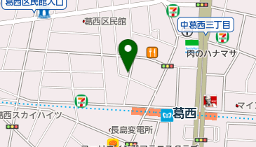 おとど食堂葛西 はなれの地図画像