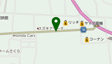 豚太郎 (高岡店)の地図画像