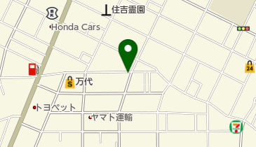 中国料理 ニュー上海 (住吉店)の地図画像