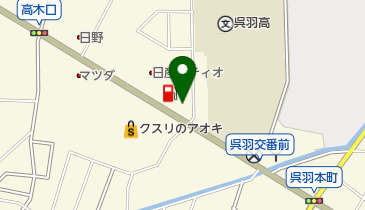 ゆで太郎 (呉羽本町店)の地図画像