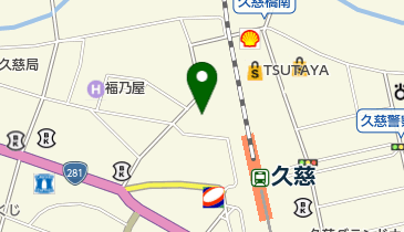 麺屋八戒の地図画像