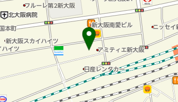 鯛白湯らーめん ○de▽の地図画像