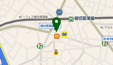 タイ国料理 チャイタレーの地図画像