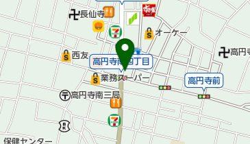 noodle kitchen 六九麺の地図画像