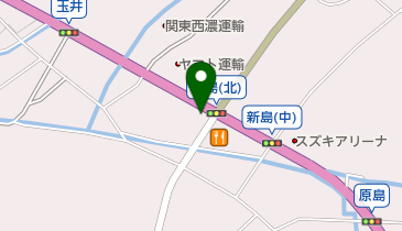 丸源ラーメン (熊谷新島店)の地図画像