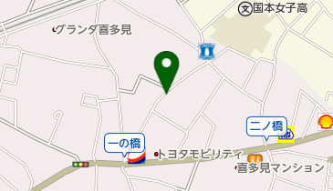 中華料理 栄華の地図画像