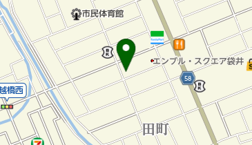 麺屋 一の地図画像