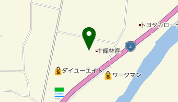 めん太郎 (白石店)の地図画像