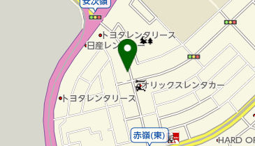 上海ヌードル 珊の地図画像