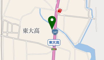 中華料理 長楽 (東大高店)の地図画像