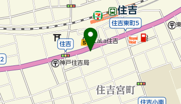 麺屋しんしん (住吉本店)の地図画像