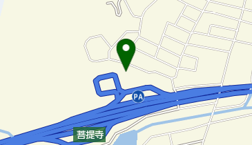 菩提寺フードコート(上り)の地図画像