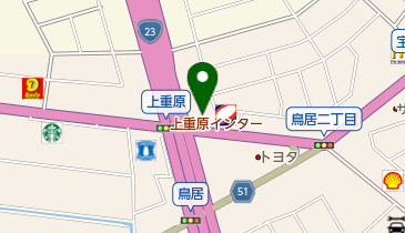 ラーメン福 (知立店)の地図画像