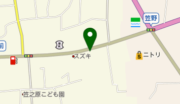 麺屋 壱笑の地図画像