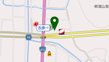自然派らーめん 蓮の地図画像