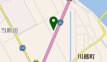 うどん川越屋の地図画像