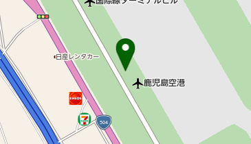 フードコートウイング (鹿児島空港店)の地図画像