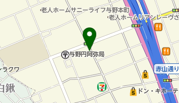 三ツ木屋食堂の地図画像