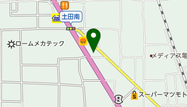 来来亭 (亀岡店)の地図画像