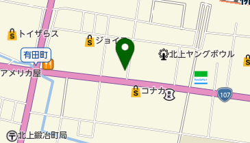 麺屋 はつがい (北上店)の地図画像