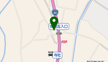 だしの風食堂の地図画像