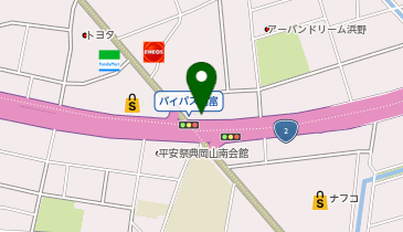 大阪王将 (岡山浜野店)の地図画像