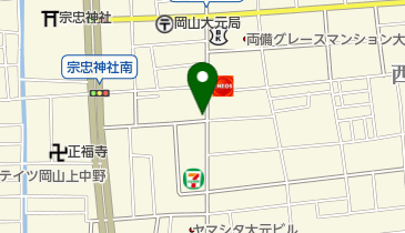 はかた家の地図画像