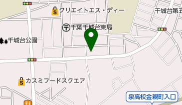 長寿庵 (千城台店)の地図画像