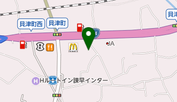 一香軒 (貝津店)の地図画像