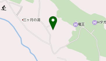 竜王スキーパーク内レストランの地図画像