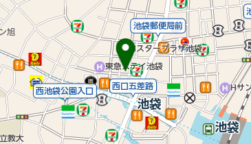ラーメン餃子館 小次郎 (池袋店)の地図画像