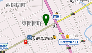 ぽん太食堂の地図画像