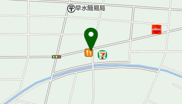 早水飯店の地図画像